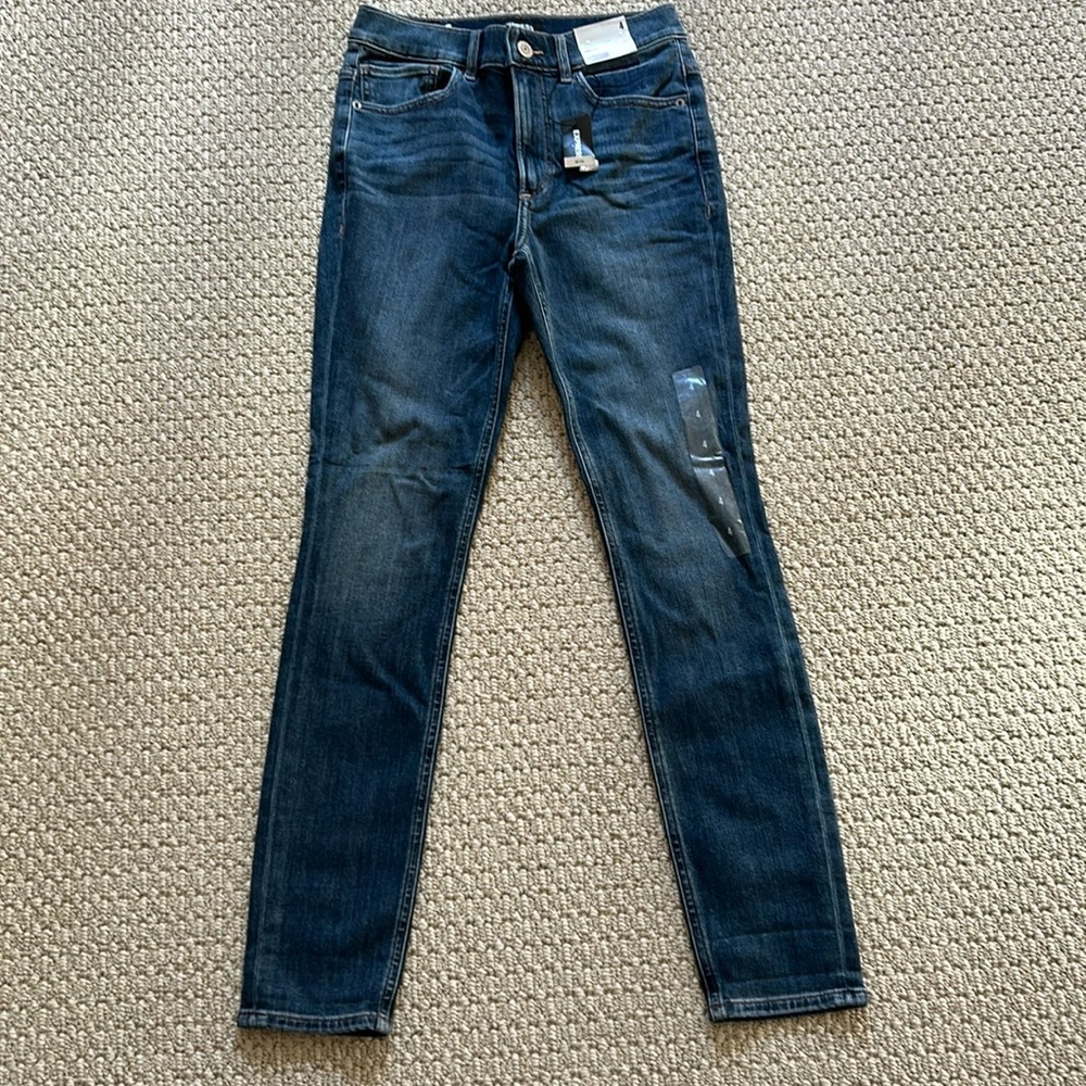Express Cropped Legging High Rise Jeans